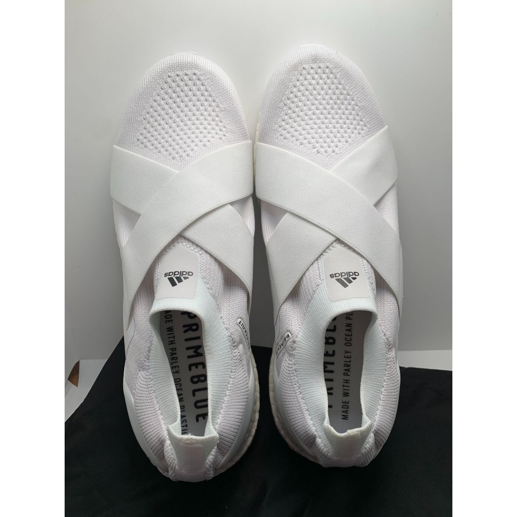 Adidas Womens Size 9 Primeblue Slip-On Sneakers White Torsion System